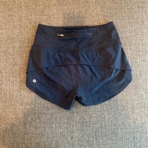 lululemon athletica Navy Athletic Running Shorts